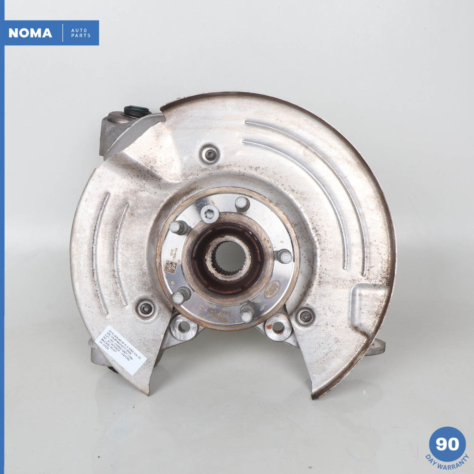 16-20 Jaguar X260 XF Rear Left Driver Side Spindle Knuckle Hub w/ Shield OEM