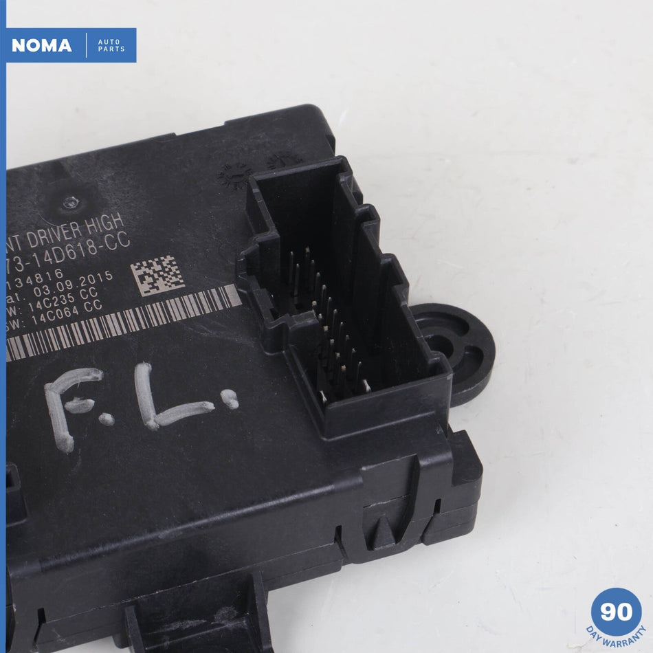 16-20 Jaguar X260 XF Front Left Driver Side Door Module Unit GX7314D618CC OEM