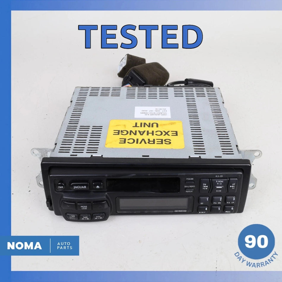 95-96 Jaguar XJS Series 3 AM/FM Radio Cassette Player Receiver OEM 40k