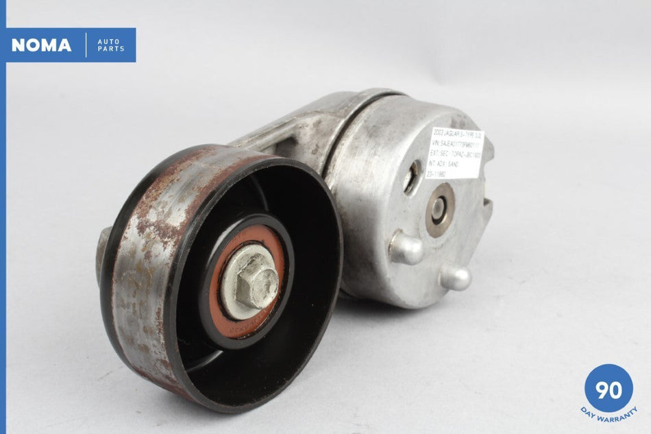 03-08 Jaguar S-Type X202 3.0L Drive Belt Tensioner Pulley 4R8E6B209AA OEM