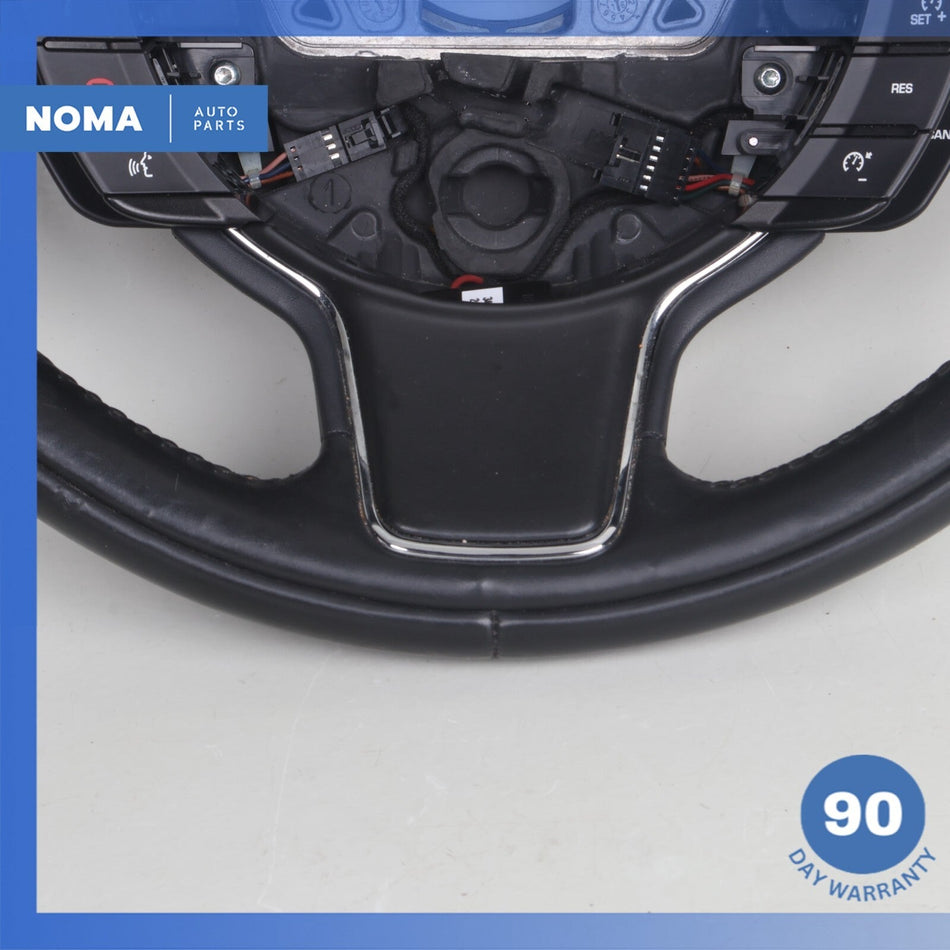10-19 Jaguar X351 XJ XJL XJR Steering Wheel w/ Paddle Shifters Black OEM