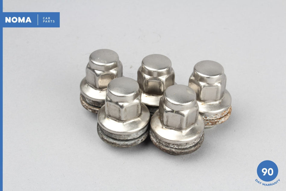 07-15 Jaguar XK XKR X150 Wheel Lug Nuts Bolts Set of 5 1X431012AA OEM