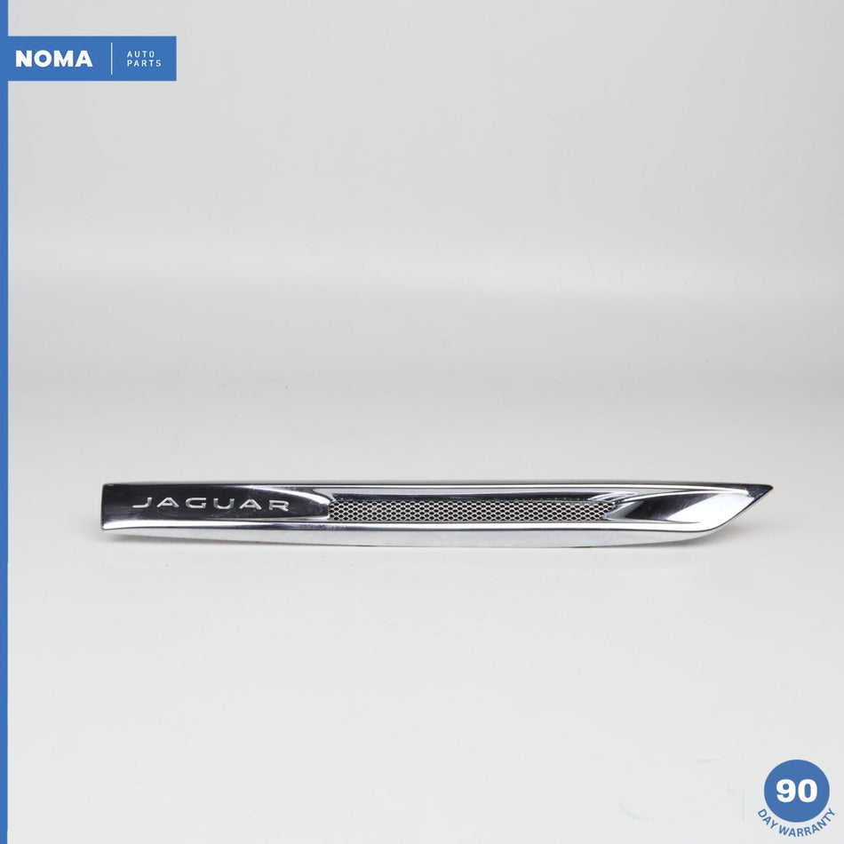 10-15 Jaguar XJ XJL X351 Front Right Passenger Side Fender Molding Chrome OEM