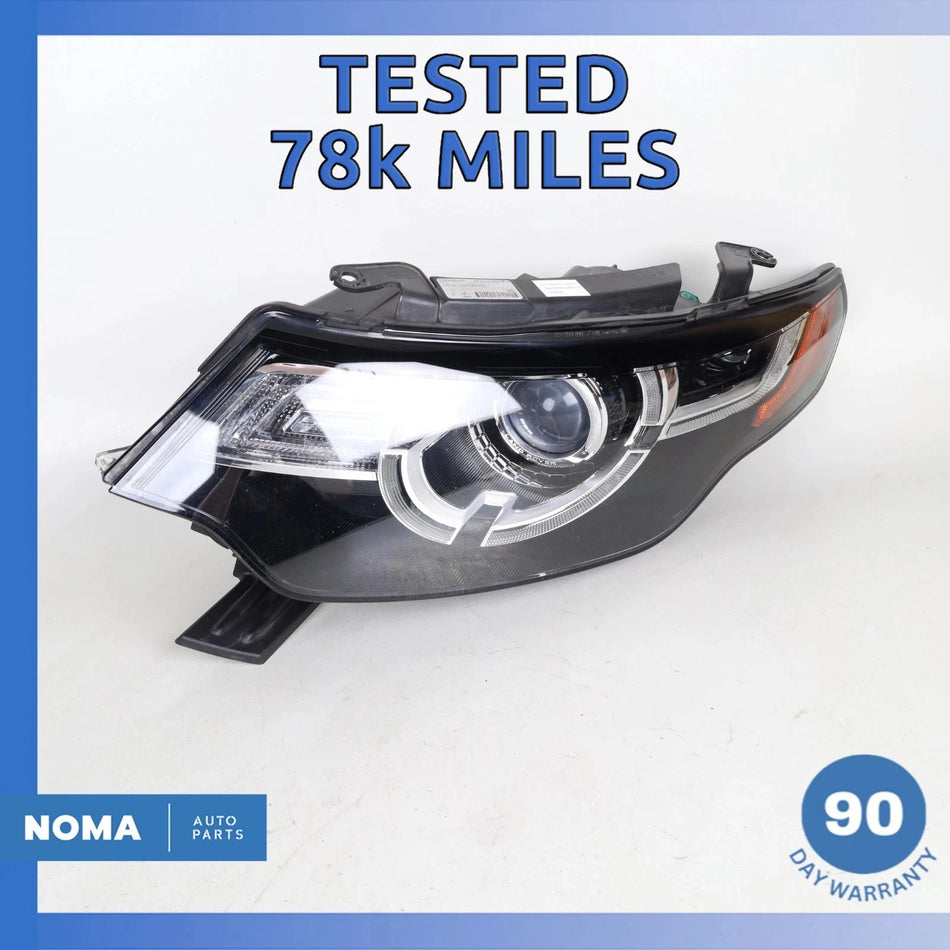 15-19 LR Discovery Sport L550 Left Headlight Adaptive HID Bi-Xenon OEM 78k