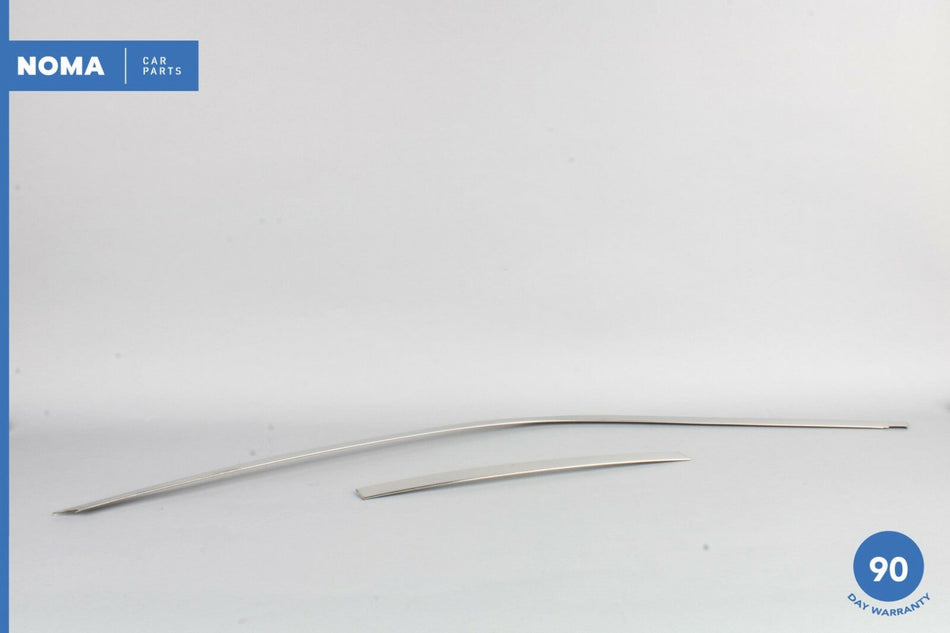 98-03 Jaguar XJ8 XJR VDP X308 Front Left Side Outer Door Window Molding Set OEM