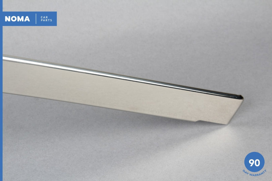 98-03 Jaguar XJ8 VDP X308 Front Left Side Outer Door Window Molding Chrome OEM