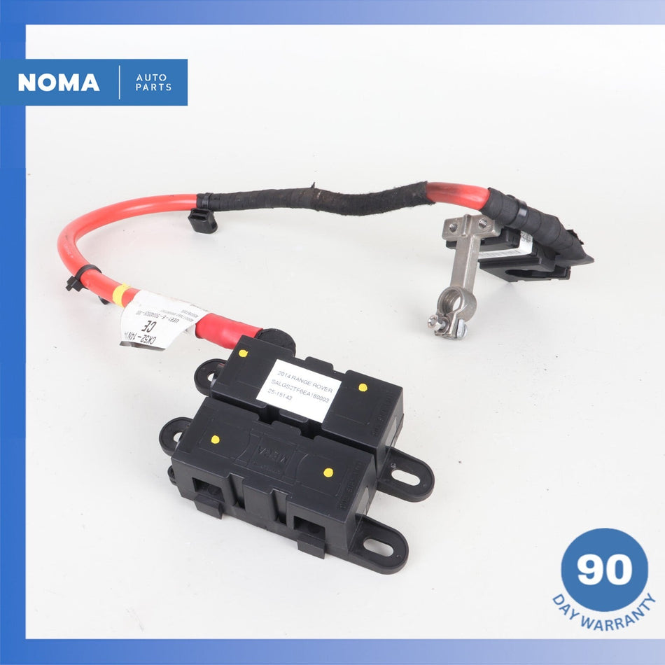 2014 LR Range Rover L405 Battery Terminal Cable w/ Fusebox CK5214N144CE OEM