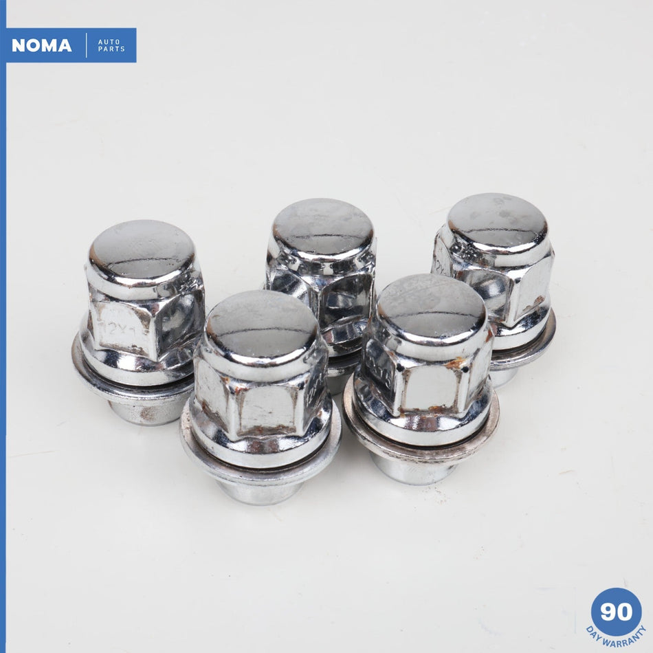 04-09 Jaguar X350 XJR XJ8 VDP Wheel Lug Nuts Bolts Set of 5 1X431012AA OEM