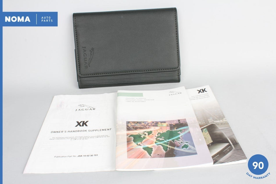 2007 Jaguar XK X150 Owner's Manual Hand Book w/ Care Books & Leather Folder OEM