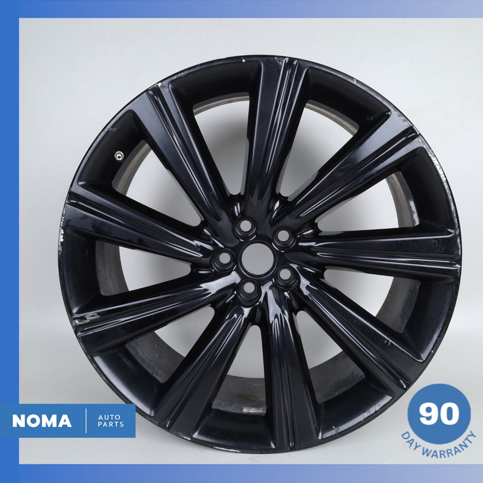 17-24 Jaguar X761 F-Pace Turbine 9 x R22 22" Wheel Rim Black OEM