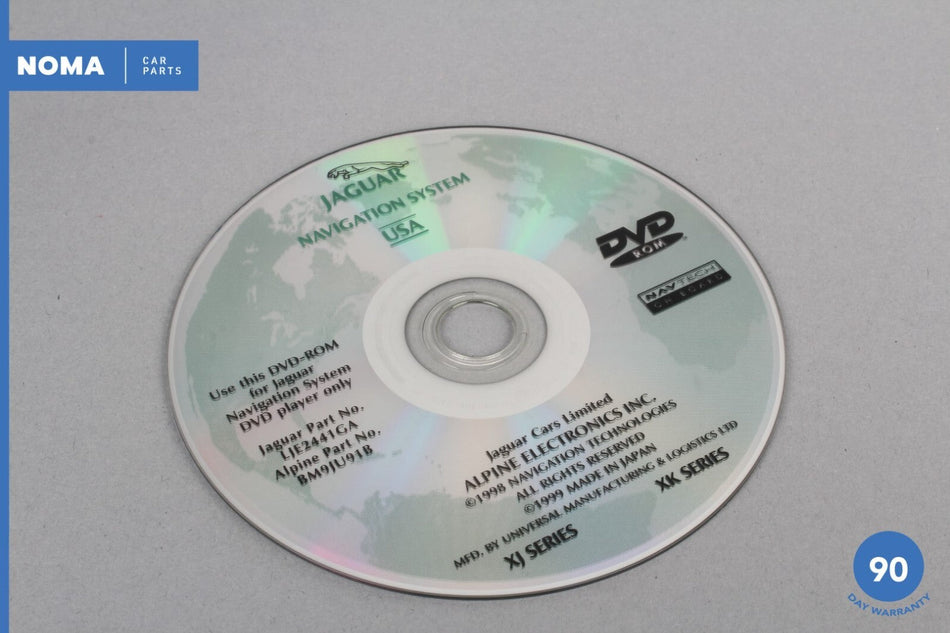 00-03 Jaguar XJ8 XJR VDP X308 NAV Navigation System Disc DVD Alpine USA OEM