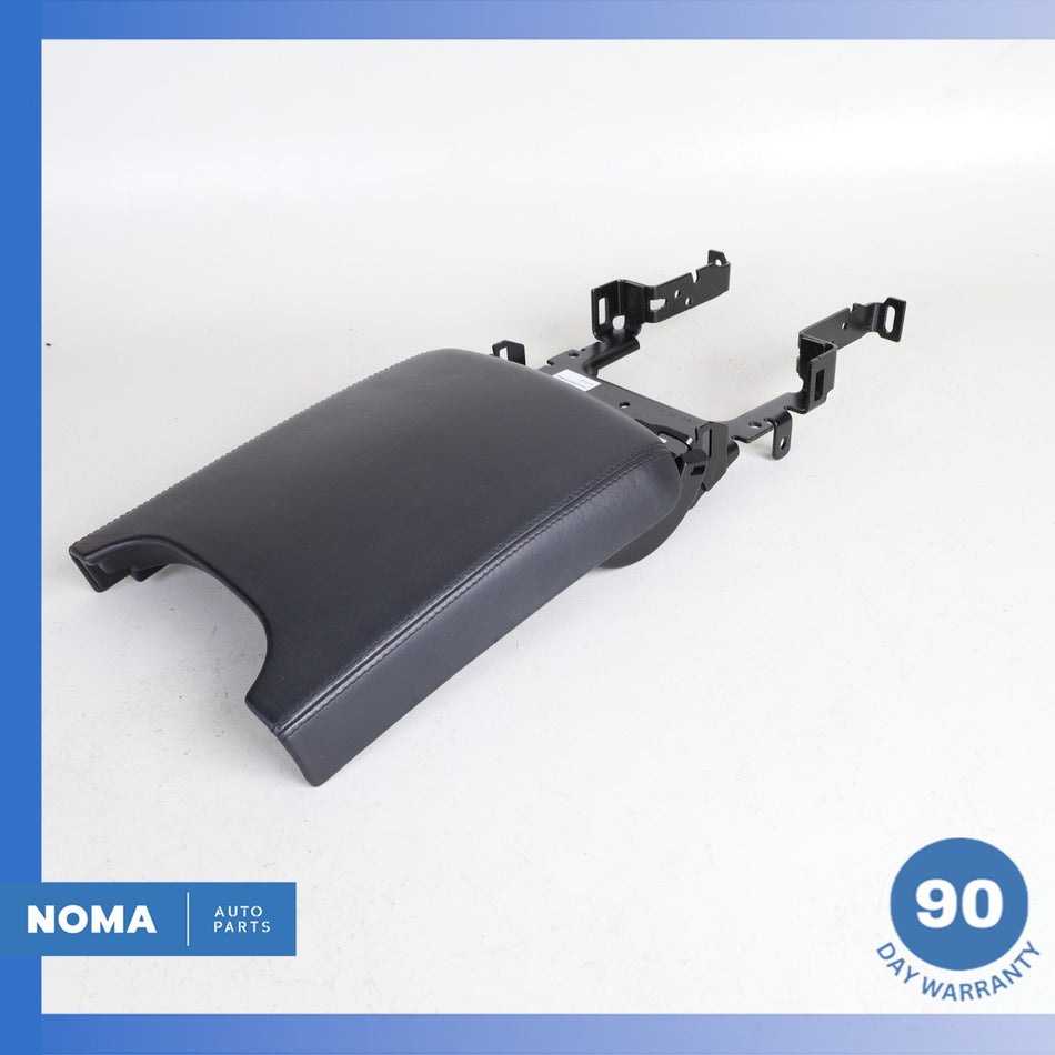 10-19 Jaguar X351 XJ XJR Center Console Armrest Lid Trim w/ Bracket Black OEM