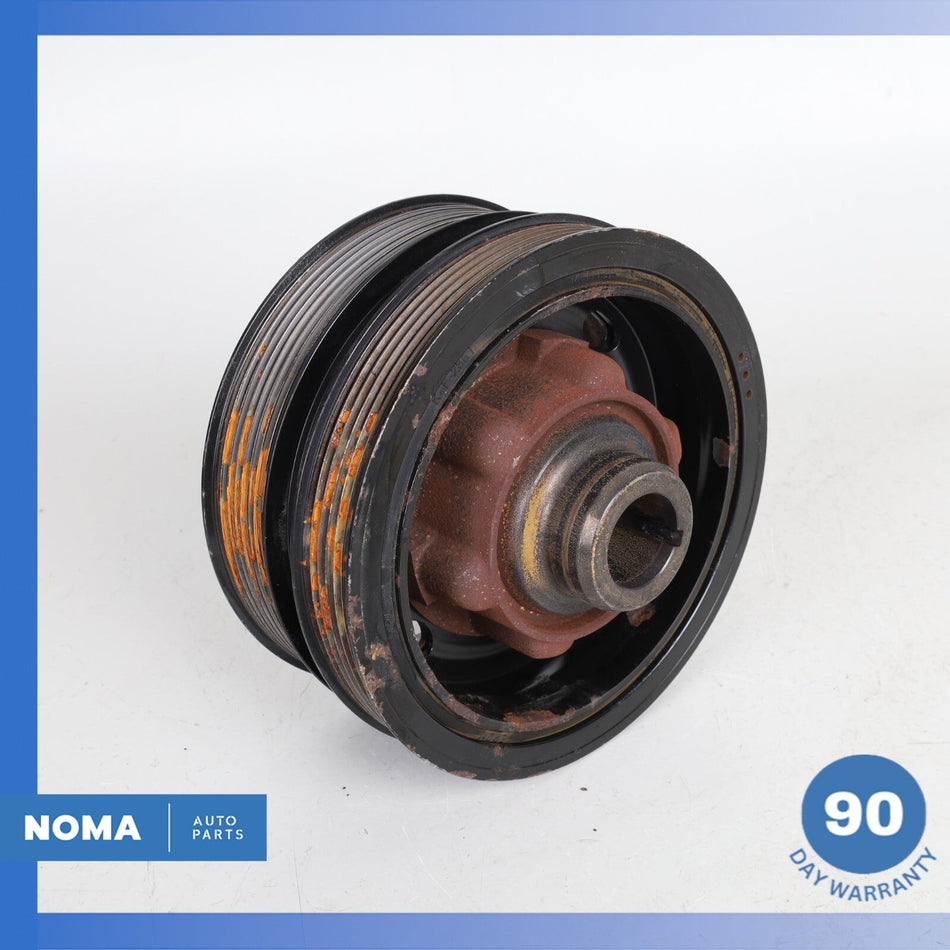 10-23 LR Range Rover L405 F-Type XF Engine Crankshaft Balancer Pulley OEM