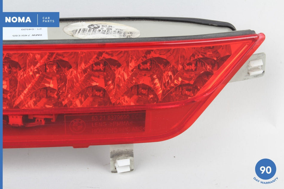 01-05 BMW 745i E65 E66 Rear Right Passenger Side Trunk Boot Lid Tail Light OEM