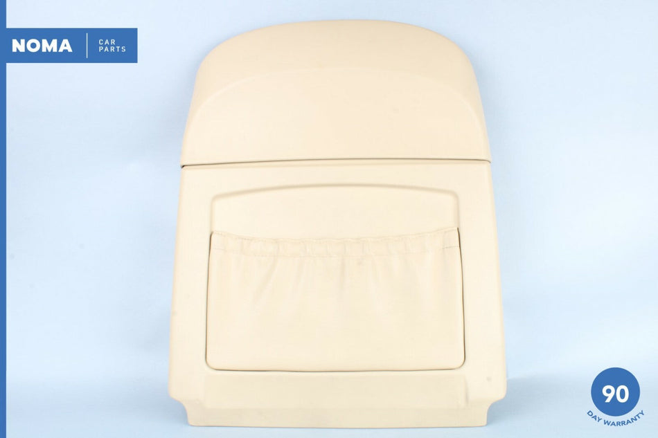 02-08 BMW 750Li E65 E66 Front Right or Left Side Seat Back Cover Panel Beige OEM