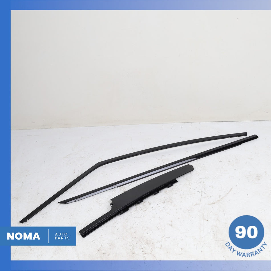 14-22 LR Range Rover Sport L494 Front Right Outer Door Window Molding Set OEM