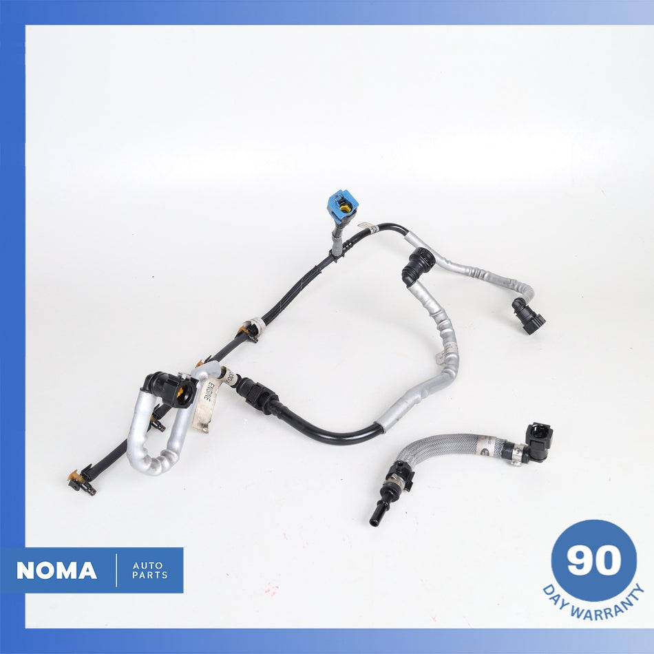 17-19 Jaguar X760 XE F-Pace High Pressure Pump Return Feed Fuel Line Set OEM