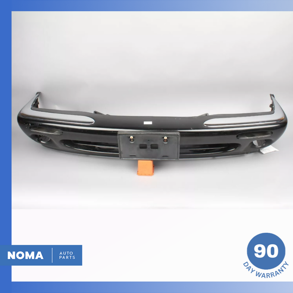 98-03 Jaguar XJ8 SV8 VDP X308 Front Bumper Cover Panel HNC6468AE Black PED OEM