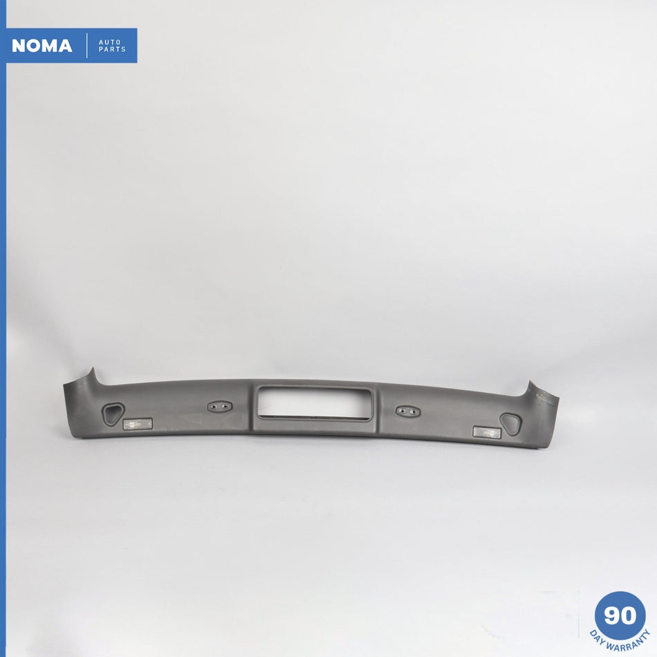 06-10 BMW 650i E64 Convertible Windshield Inner Upper Trim Cover Panel Grey OEM