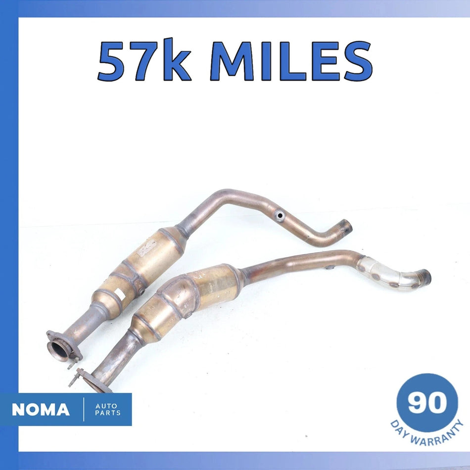 13-20 LR Range Rover L405 L494 5.0L Left & Right Exhaust Downpipe Set OEM 57k