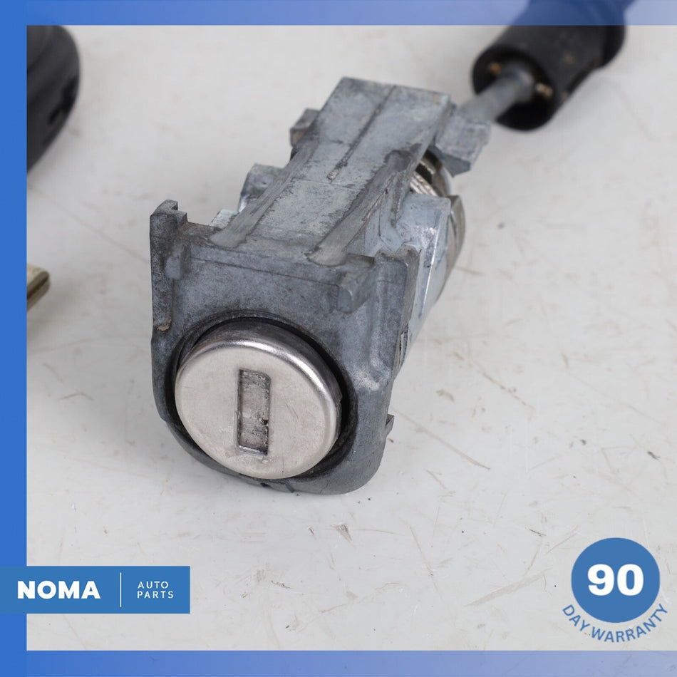 2013 Audi D4 A8L Driver's Handle Lock Barrel Set / Key Fob 107837167BK OEM