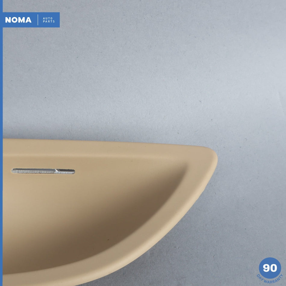 11-16 BMW 528i F10 Rear Left Driver Side Interior Door Handle Bezel Beige OEM