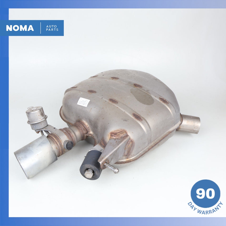 11-16 BMW F10 ActiveHybrid 5 535i Rear Left Side Exhaust Silencer Muffler OEM