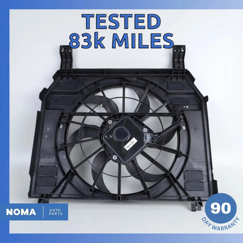 13-17 LR Range Rover L405 L494 Engine Radiator Cooling Fan Assembly OEM 83k