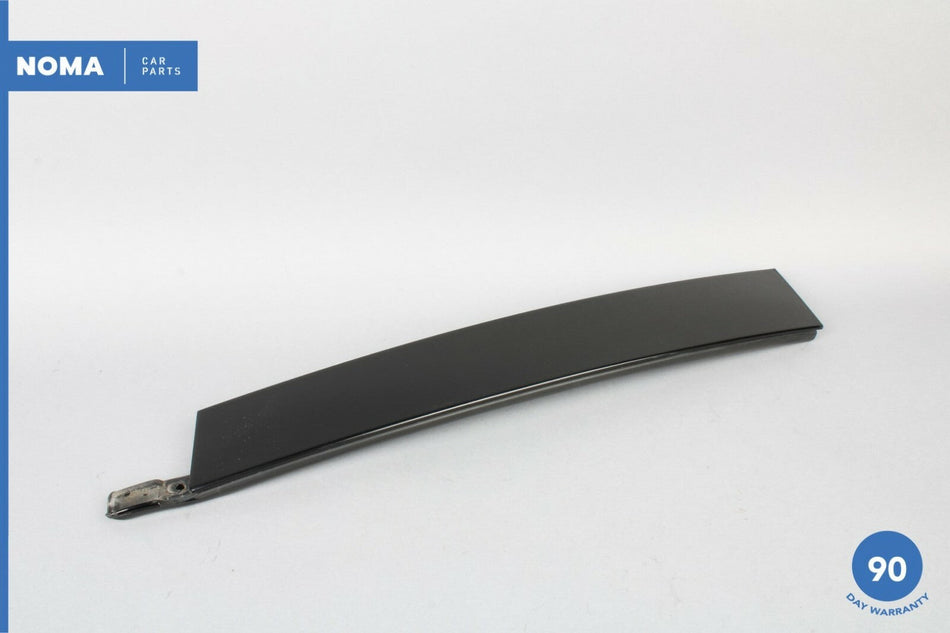 03-08 Jaguar S-Type X206 Front Right Side Outer Door B-Pillar Molding Black OEM