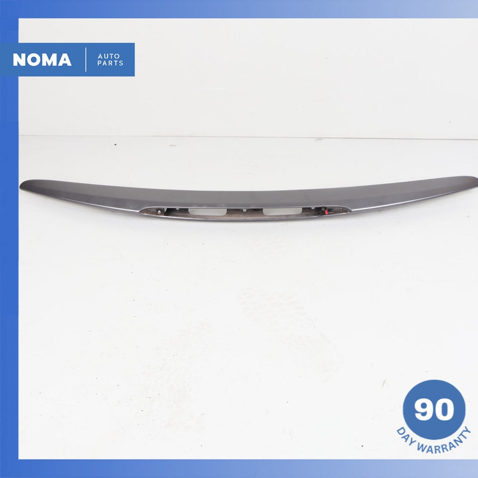 07-15 Jaguar X150 XKR XK Trunk Lid Molding Trim Spoiler Wing Shadow Grey OEM