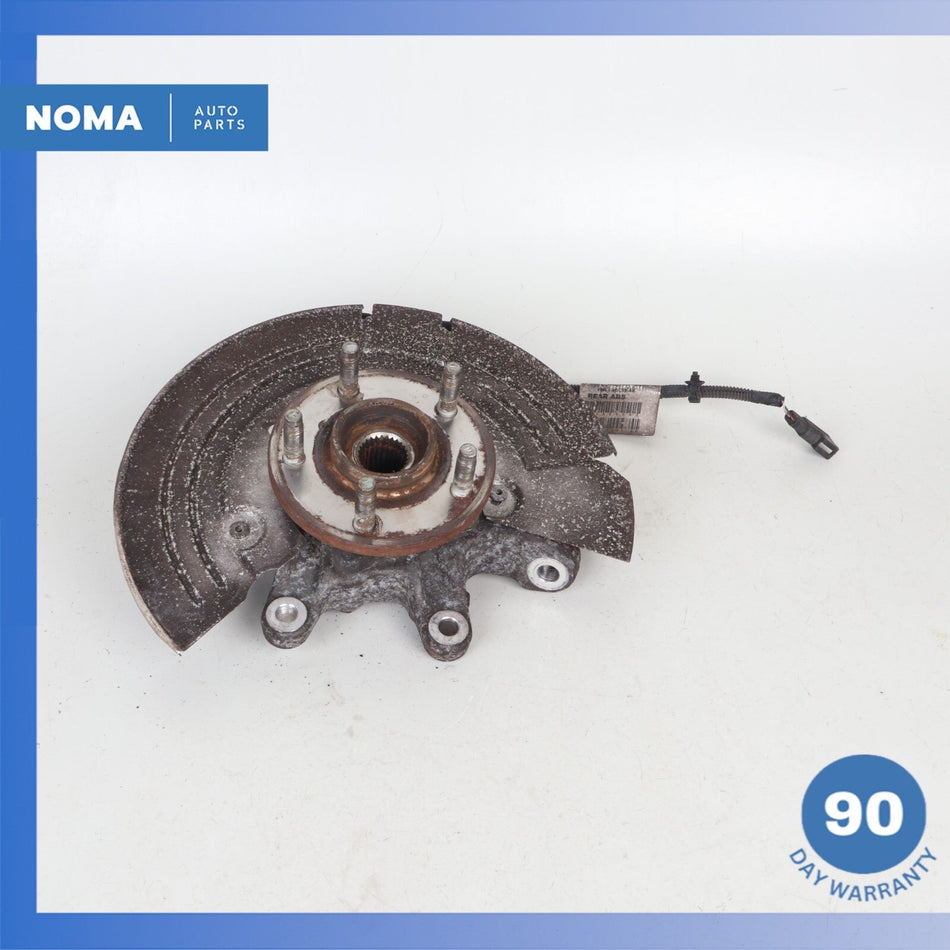 07-09 Jaguar X150 XK XKR Rear Left Side Spindle Knuckle Hub w/ Shield OEM
