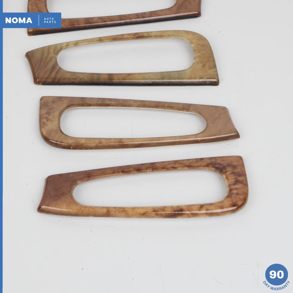 05-08 Jaguar S-Type X204 Dashboard Wood Veneer Cover Panel Trim Set XR849256 OEM