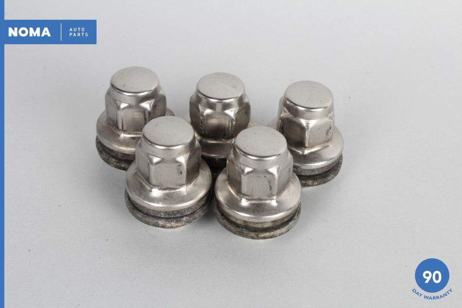 07-15 Jaguar XK XKR X150 Wheel Lug Nuts Bolts Set of 5 1X431012AA OEM