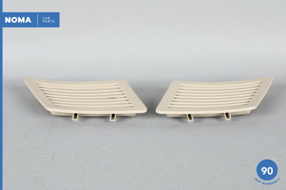 03-08 BMW Z4 E85 E86 Rear Left & Right Door Vent Grille Cover Set 7057939 OEM