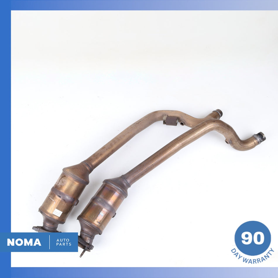 16-19 Jaguar X351 XJL XJ 3.0L Left & Right Side Exhaust Downpipe Set OEM