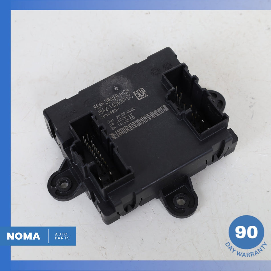 2020 Range Rover Evoque L551 Rear Left Door Control Module J8A214D620CC OEM 23k