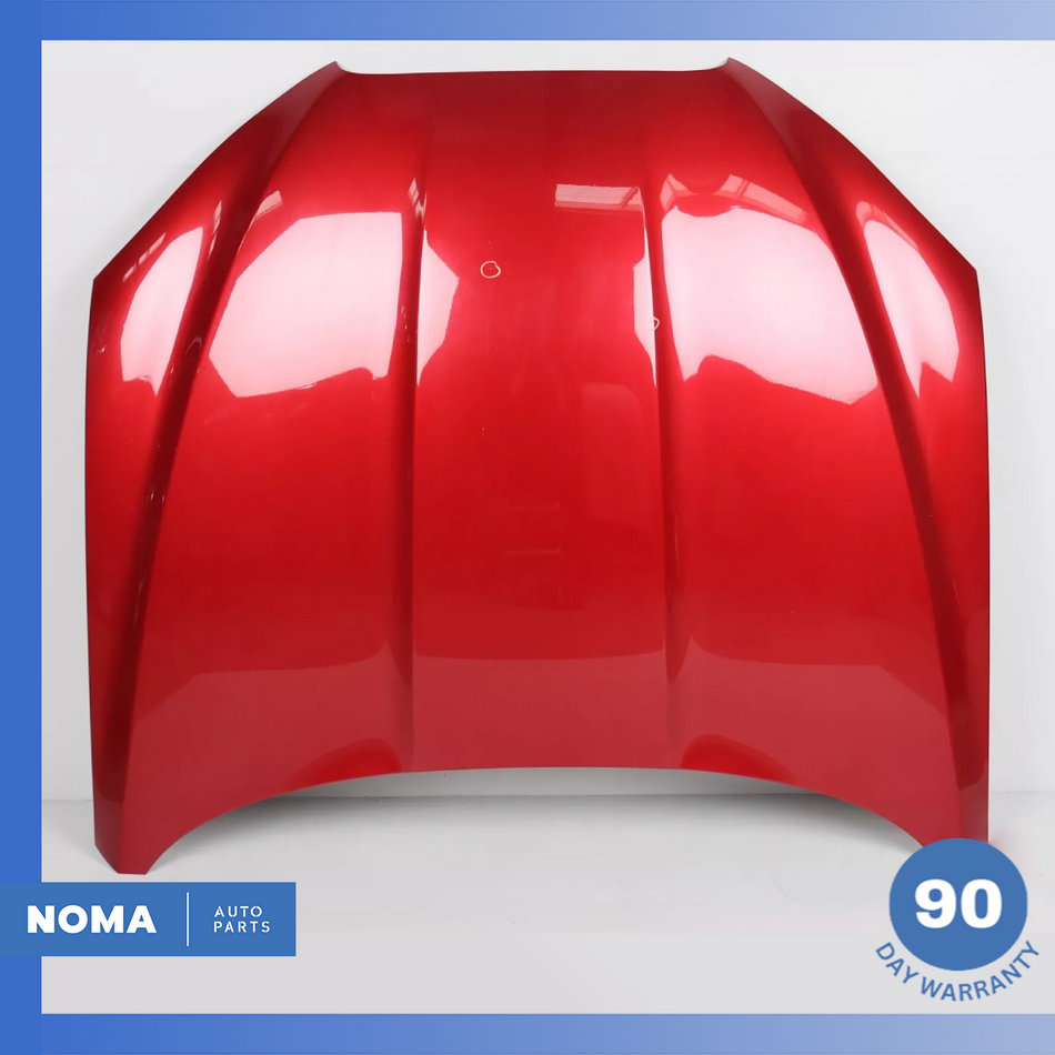 12-15 Jaguar X250 XF Base Hood Bonnet Panel Lid Red OEM