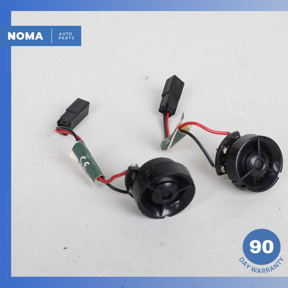 2004 Jaguar X100 XK8 Front Right & Left Corner Tweeter Audio Speaker Set OEM