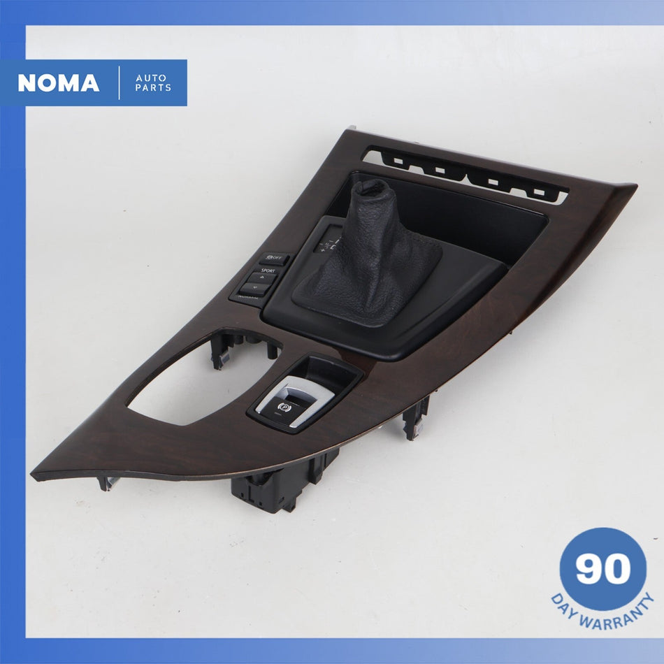 09-16 BMW E89 Z4 Center Console Trim Bezel Wood w/ Switches 51169181440 OEM