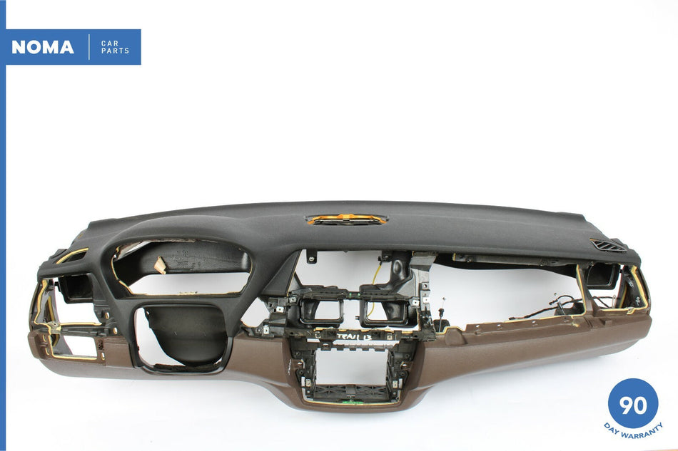 07-13 BMW E70 X5 Dashboard Dash Panel Assembly 6982419 Tobacco Brown OEM