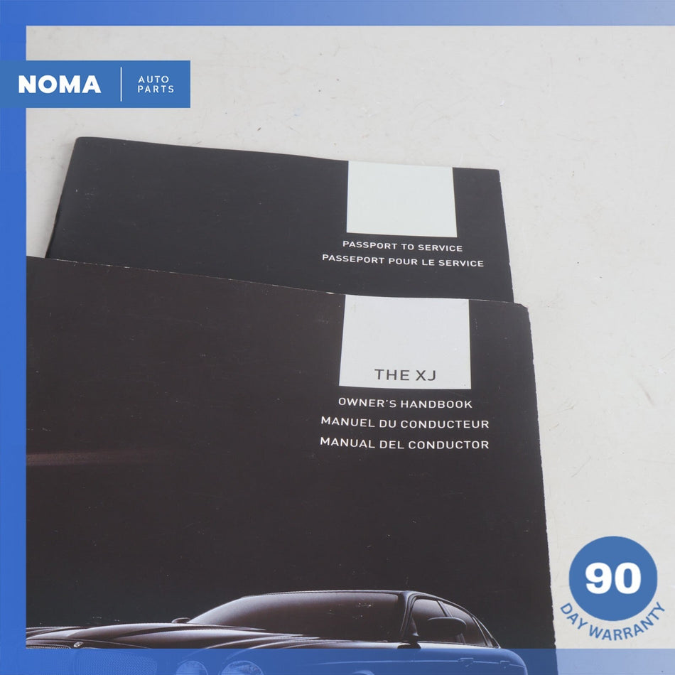 2005 Jaguar XJ8 X350 Owner Driver's Handbook & Service Passport w/ Wallet OEM