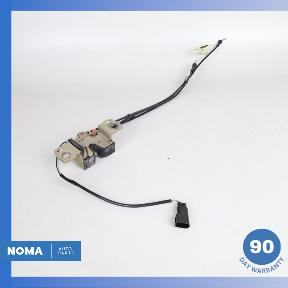 03-06 Jaguar X100 XK8 XKR Trunk Boot Latch Lock Mechanism w/ Cable GJE3500BB OEM