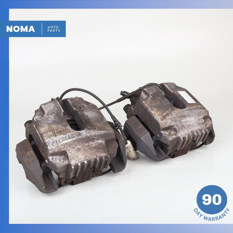 06-16 BMW E90 330i Z4 Front Left & Right Side Brake Calipers Set of 2 OEM