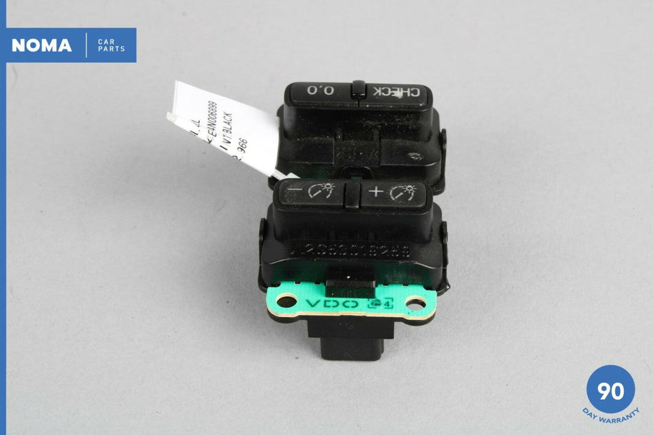 04-10 Audi A8L D3 Quattro Instrument Cluster Illumination Switch Button Set OEM
