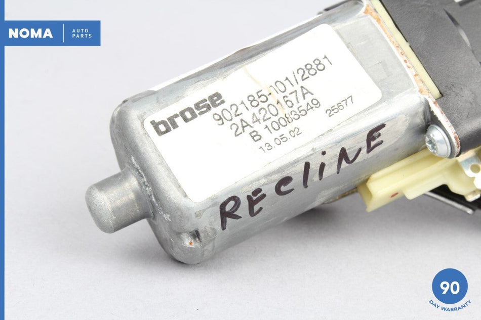 03-08 Jaguar S-Type X204 Front Right Side Seat Tilt Recline Motor 902185-101 OEM