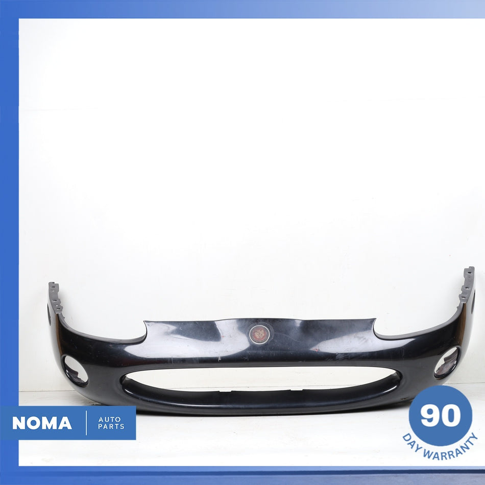 01-04 Jaguar X100 XKR XK8 Front Bumper Cover Panel Platinum Black HJE6469AC OEM