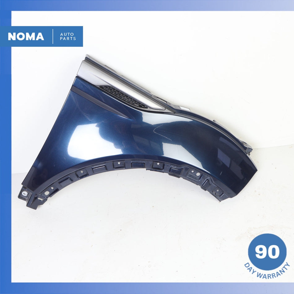 12-19 LR Range Rover Evoque L538 Front Right Passenger Fender Panel Blue OEM
