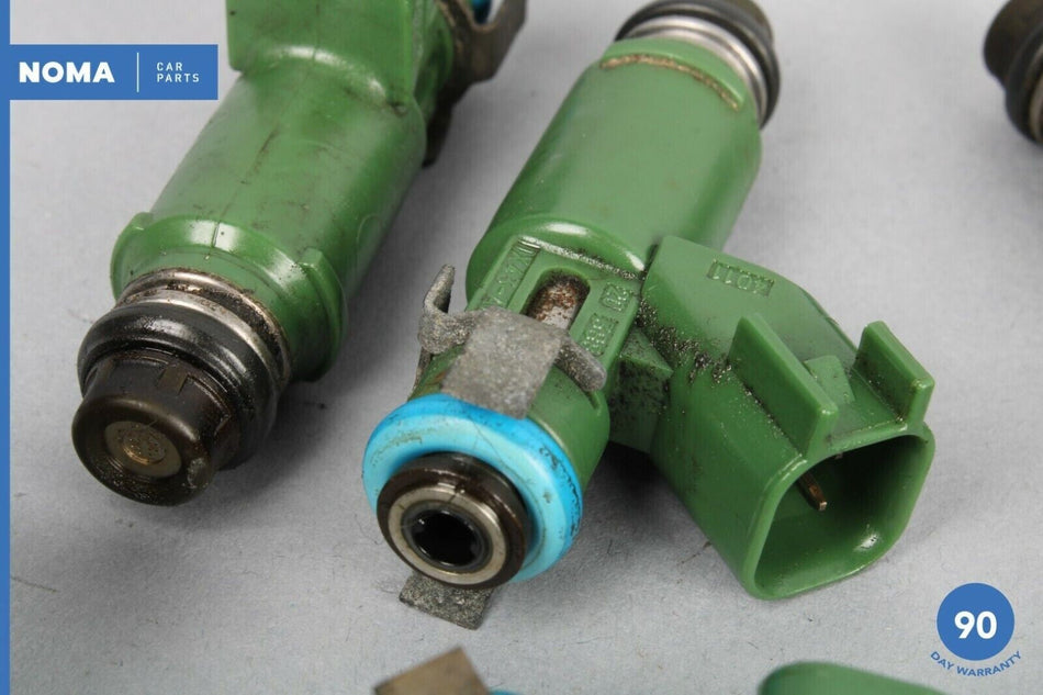02-08 Jaguar X400 X-Type S-Type AJ25/AJ30 Fuel Injector Set of 6 1X439F593AB OEM