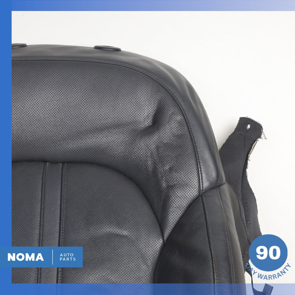 2013 Audi D4 A8 Front Left Driver Side Upper Seat Cushion Black OEM