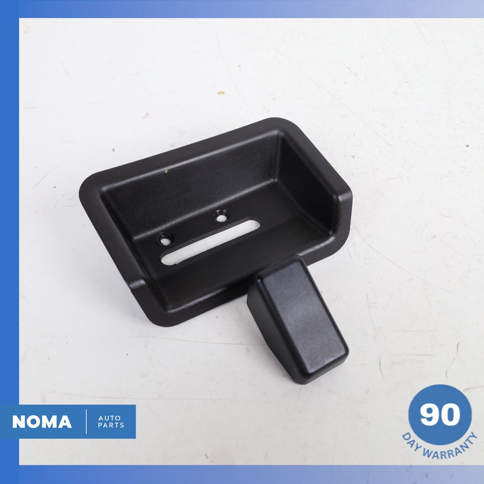 92-96 Jaguar XJS Series 3 Left Side Seat Lever Knob Handle w/ Trim Black OEM